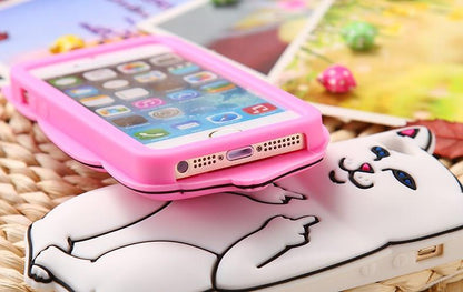 FU Cat Phone Case by White Market