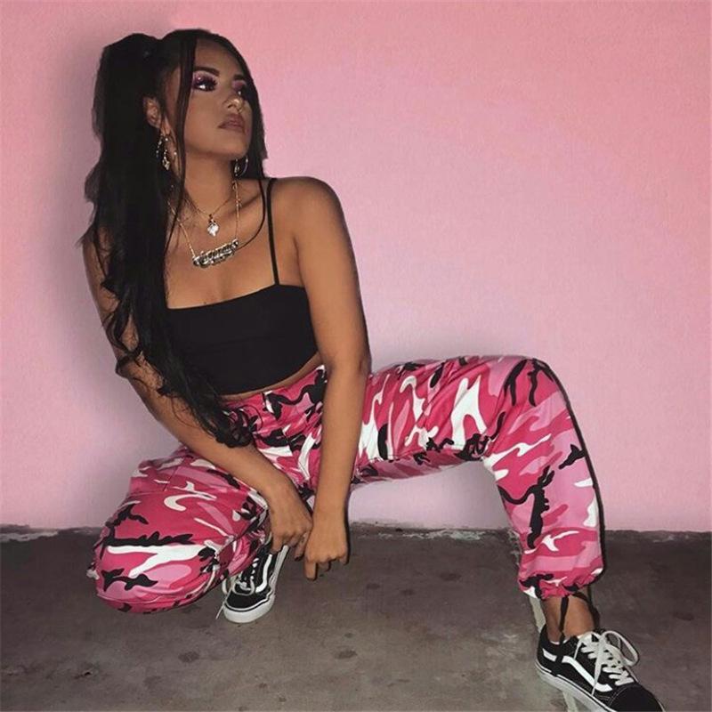 Pink Camo Cargo Pants by White Market