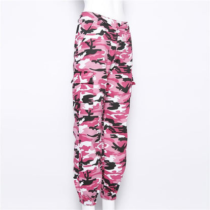 Pink Camo Cargo Pants by White Market