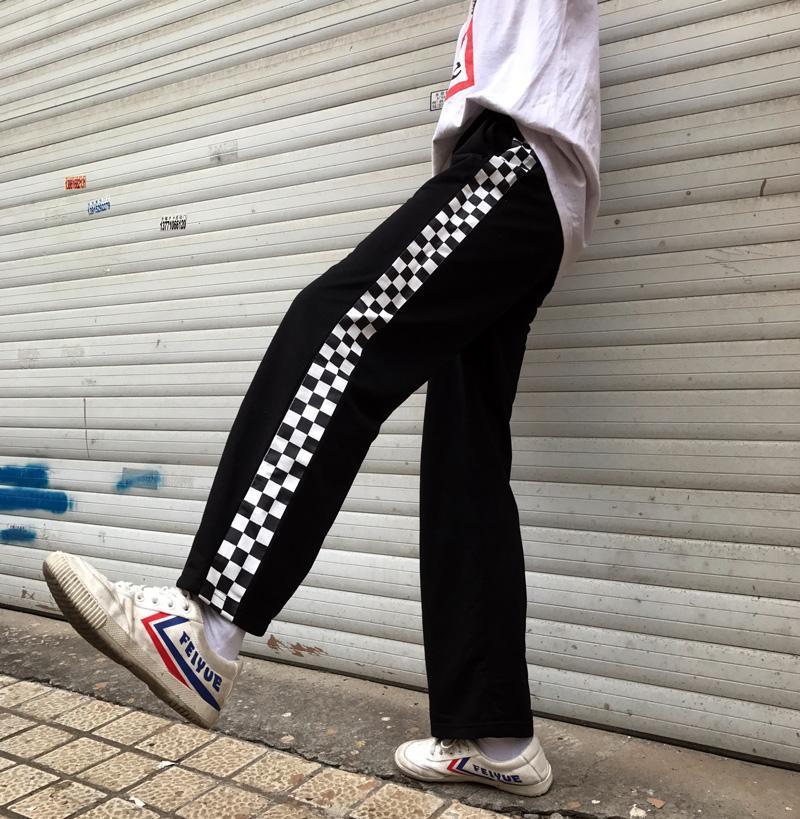 Checkerboard Sport Trousers by White Market