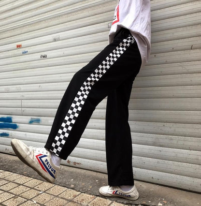 Checkerboard Sport Trousers by White Market