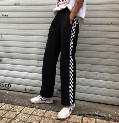 Checkerboard Sport Trousers by White Market