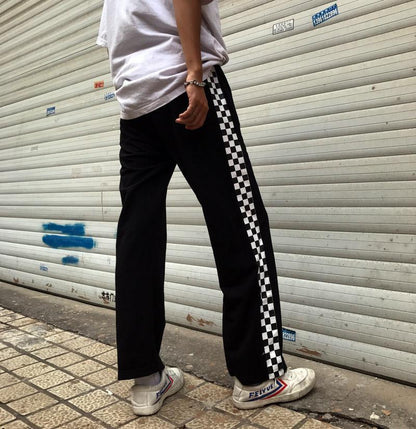Checkerboard Sport Trousers by White Market