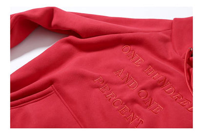 "One Hundred And One Percent" Hoodie by White Market