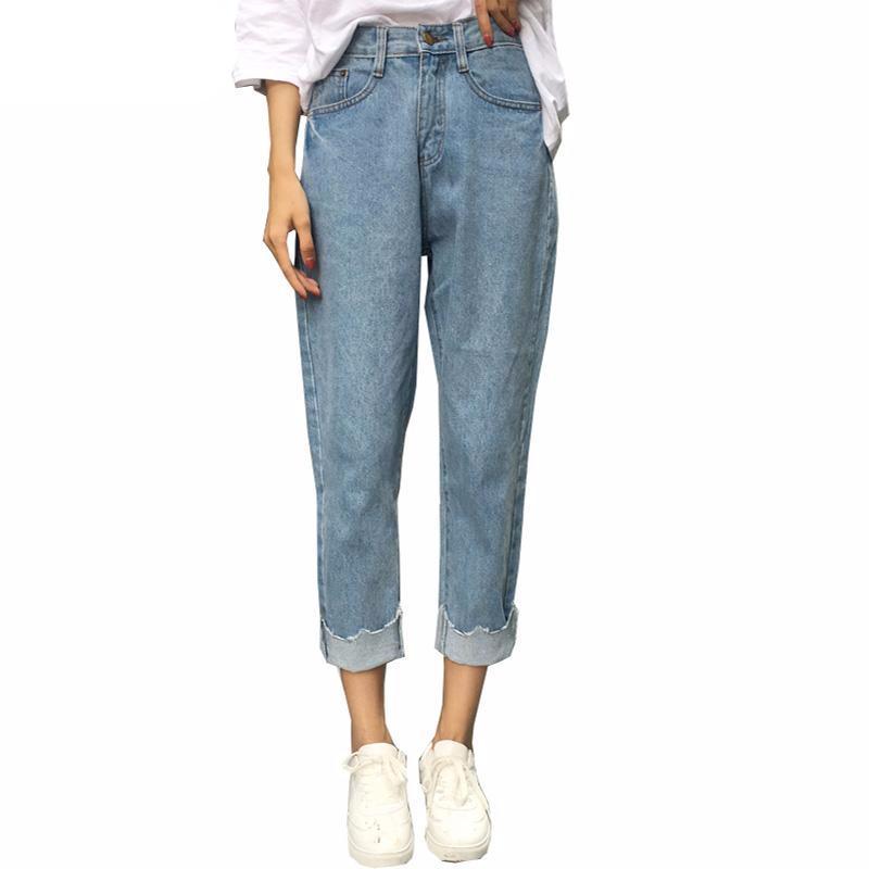 Cut Boyfriend Jeans by White Market