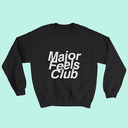 "Major Feels Club" Sweater by White Market