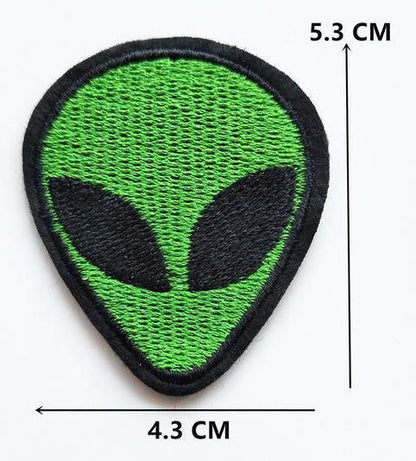 Alien Iron On Patches by White Market