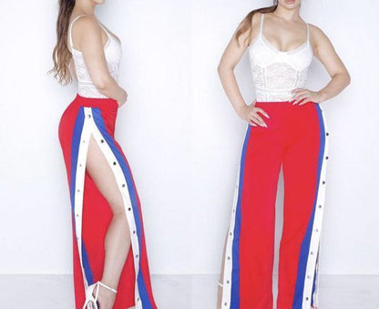 Two Tone Sport Trousers by White Market