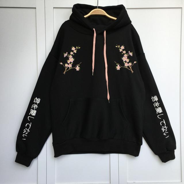 "Blossom" Japanese Hoodie by White Market