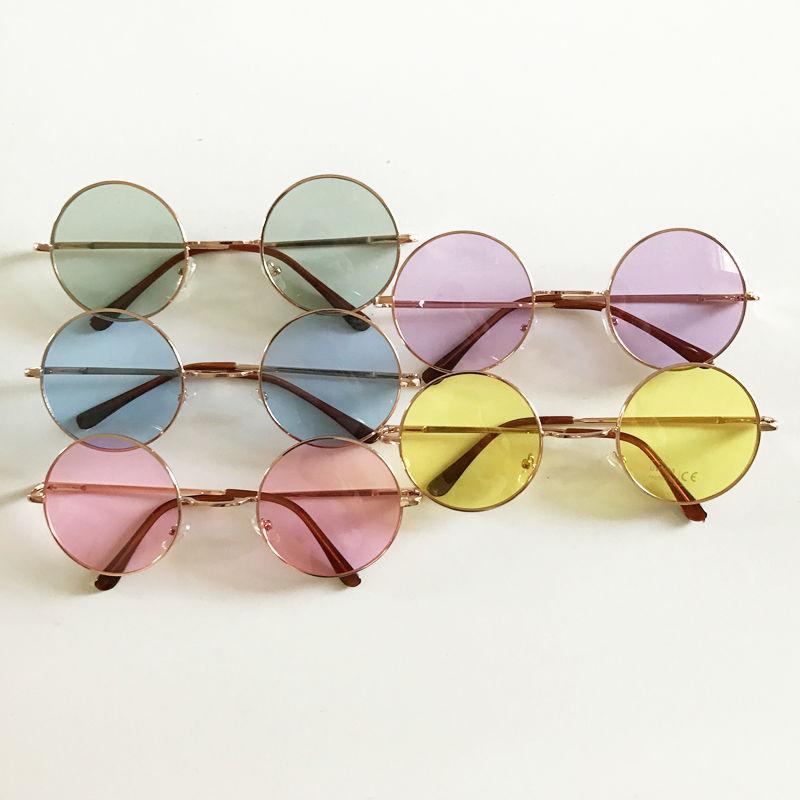 Tinted Round Glasses by White Market