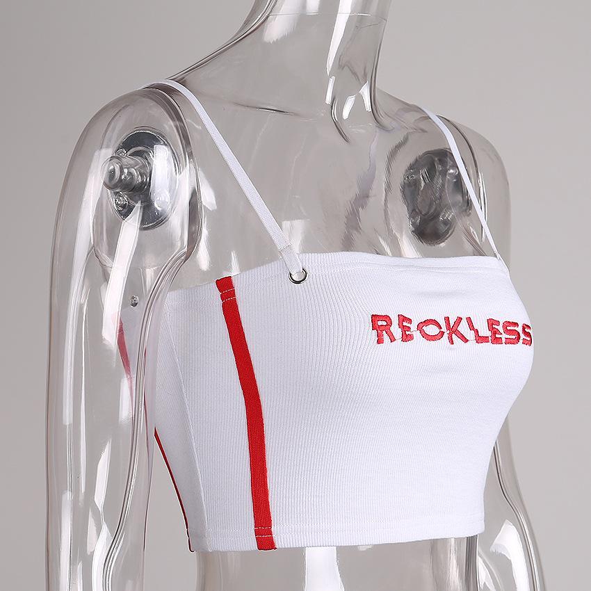 "Reckless" Strapped Top by White Market