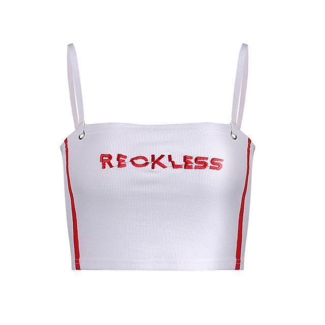 "Reckless" Strapped Top by White Market