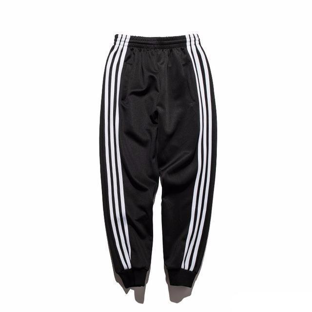 Triple Striped Joggers by White Market