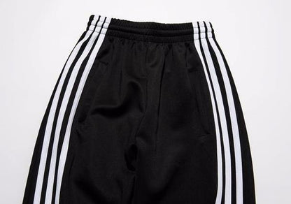 Triple Striped Joggers by White Market