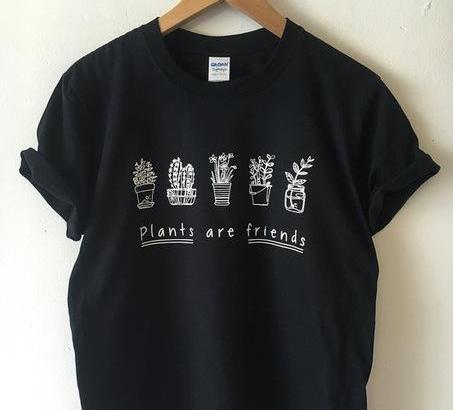 "Plants Are Friends" Tee by White Market