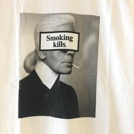KARL "Smoking Kills" Tee by White Market