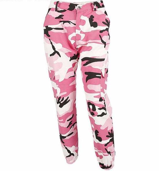 Colored Camo Pants by White Market