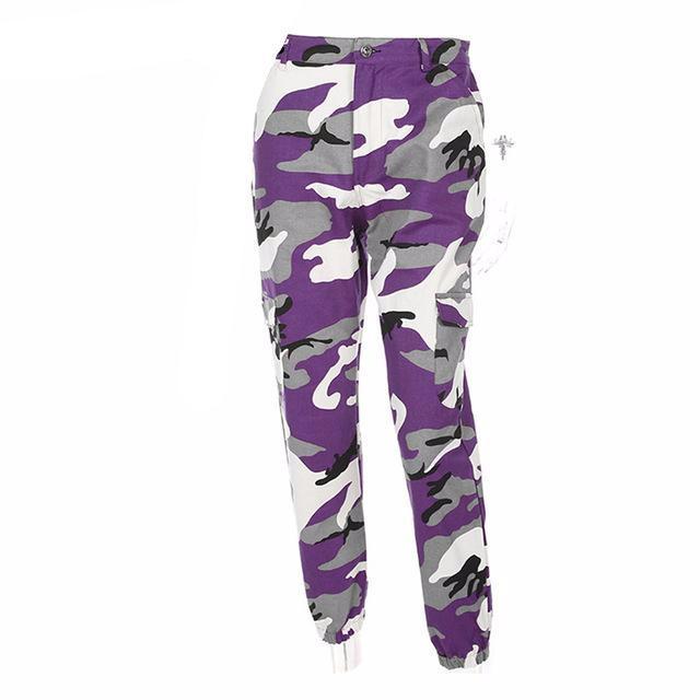 Colored Camo Pants by White Market