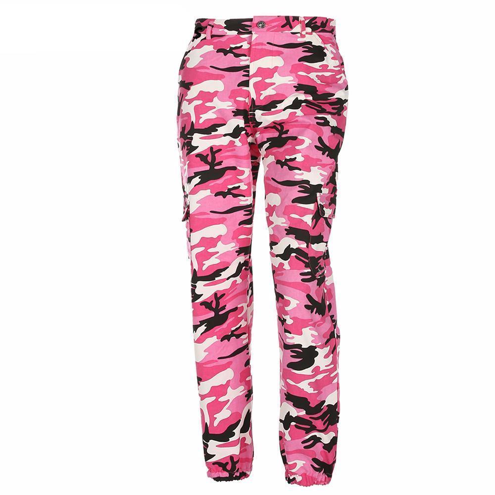 Colored Camo Pants by White Market