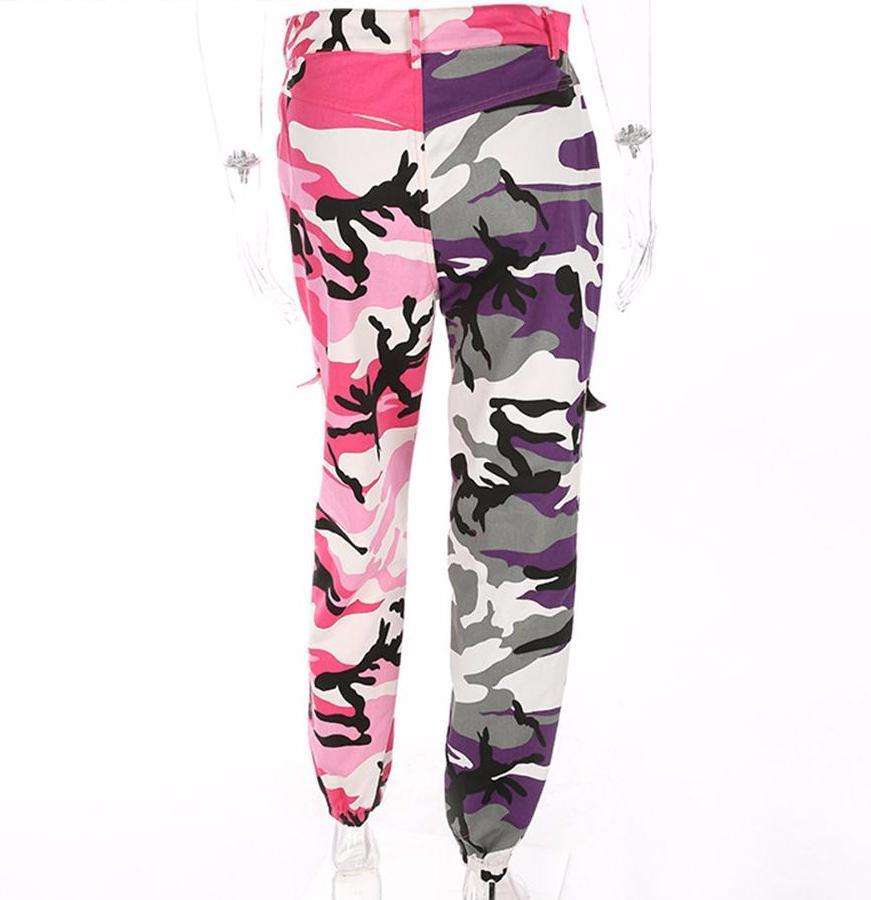 Colored Camo Pants by White Market