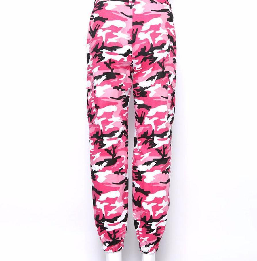 Colored Camo Pants by White Market