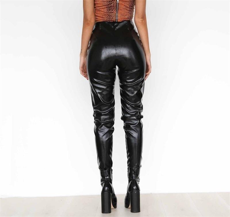 PU Leather Skinnies by White Market