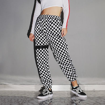 Checkered Racer Trouser by White Market