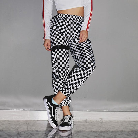 Checkered Racer Trouser by White Market