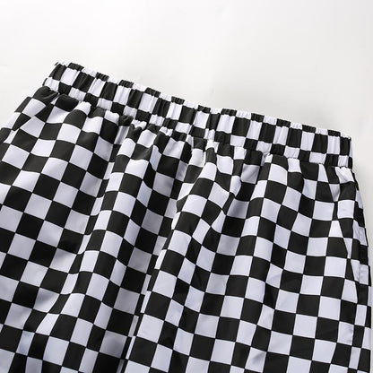 Checkered Racer Trouser by White Market