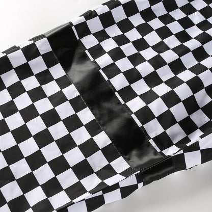 Checkered Racer Trouser by White Market