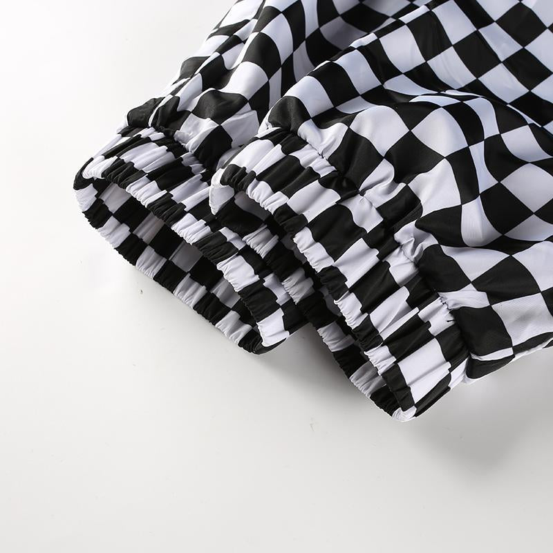 Checkered Racer Trouser by White Market