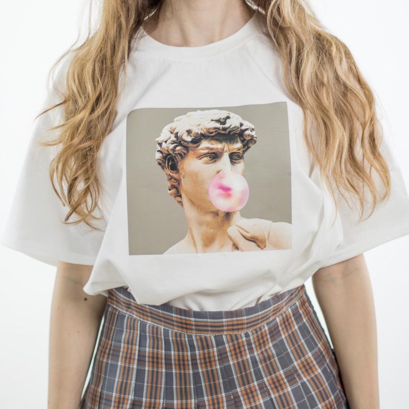 "Bubble Gum" Tee by White Market