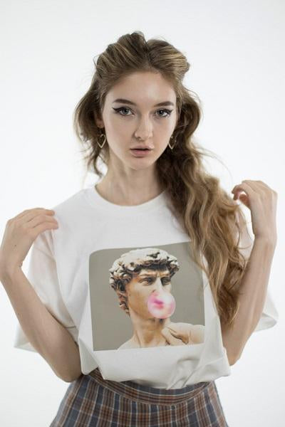 "Bubble Gum" Tee by White Market