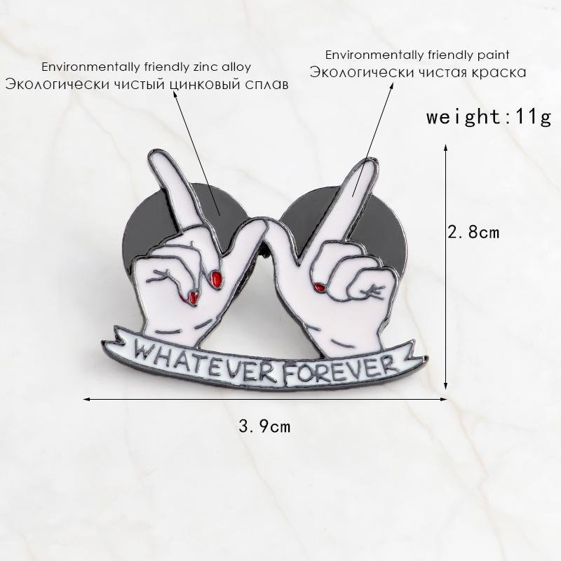 "Whatever Forever" Pins by White Market