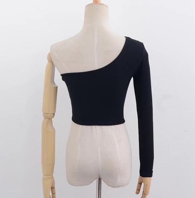 One Shoulder Top by White Market