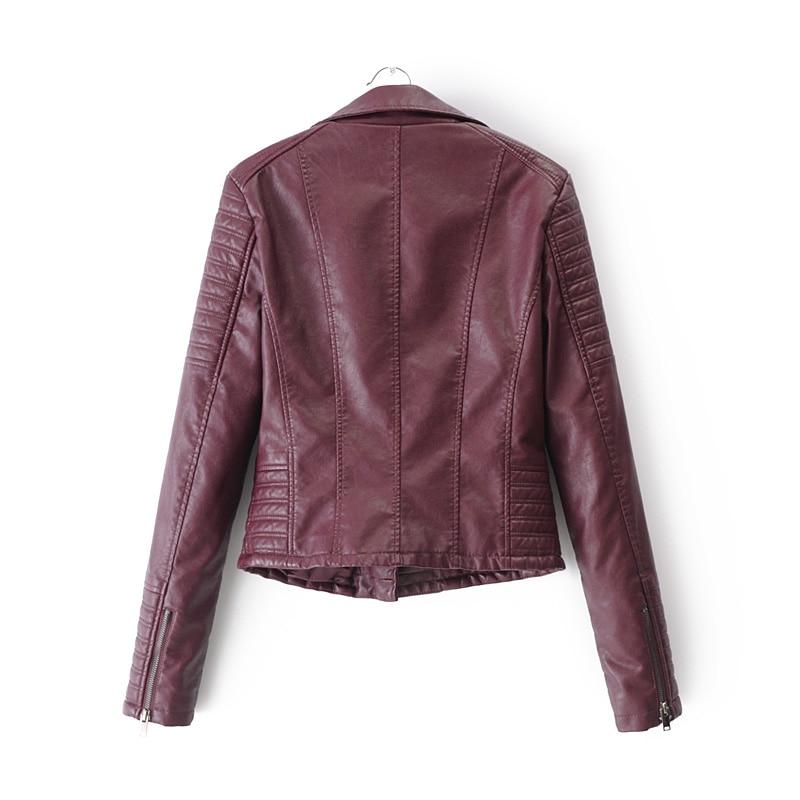 Classic Leather Motorcycle Jacket by White Market