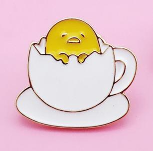 Gudetama Enamel Pins by White Market