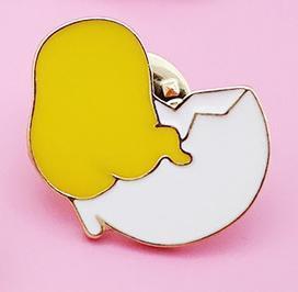 Gudetama Enamel Pins by White Market