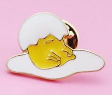 Gudetama Enamel Pins by White Market