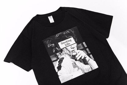 "Smoking Kills" Bruce Lee Tee by White Market