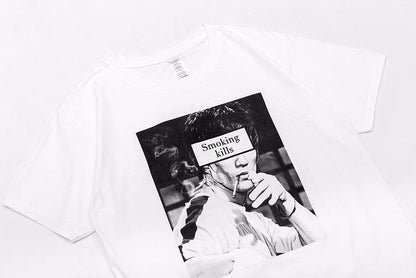 "Smoking Kills" Bruce Lee Tee by White Market