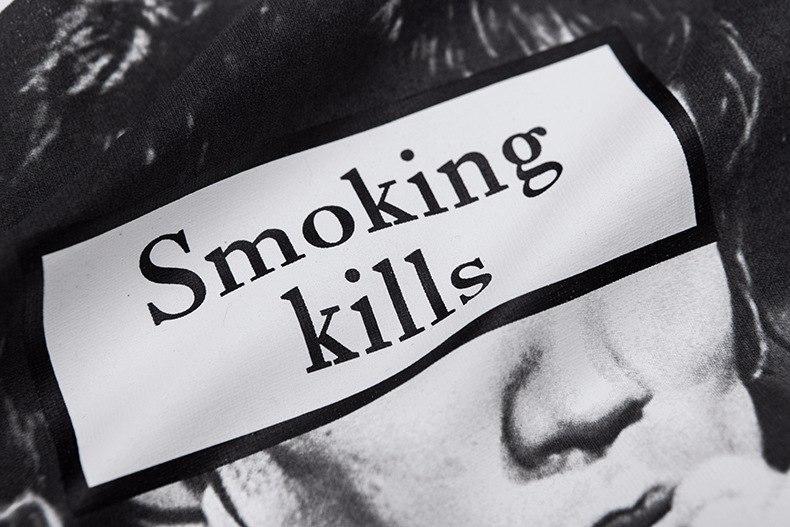 "Smoking Kills" Bruce Lee Tee by White Market