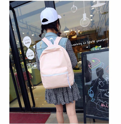 Silver & Pink Holographic Backpack by White Market