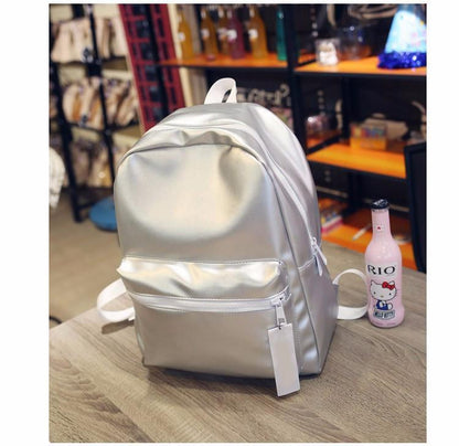 Silver & Pink Holographic Backpack by White Market