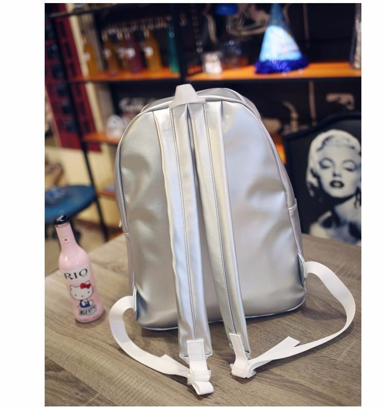 Silver & Pink Holographic Backpack by White Market