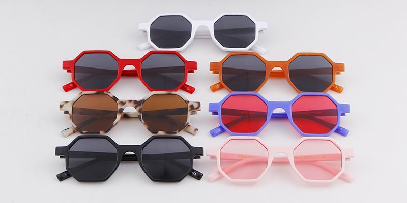 Octagonal Sunglasses by White Market