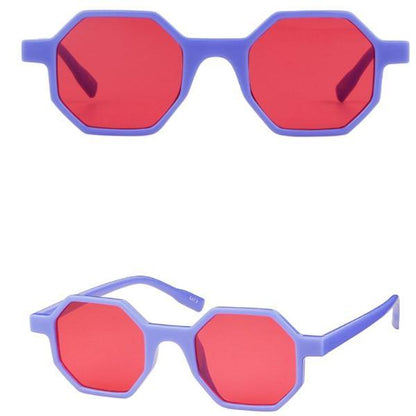 Octagonal Sunglasses by White Market