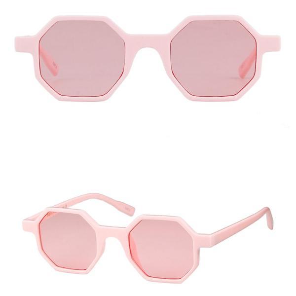 Octagonal Sunglasses by White Market