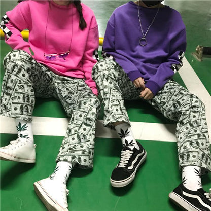 Dollar Bill Trousers by White Market