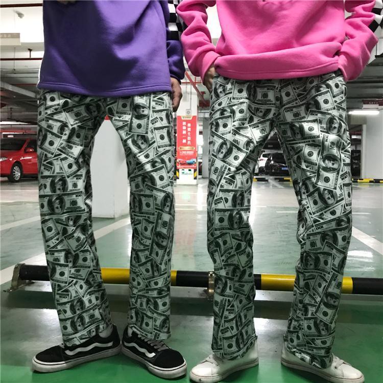 Dollar Bill Trousers by White Market